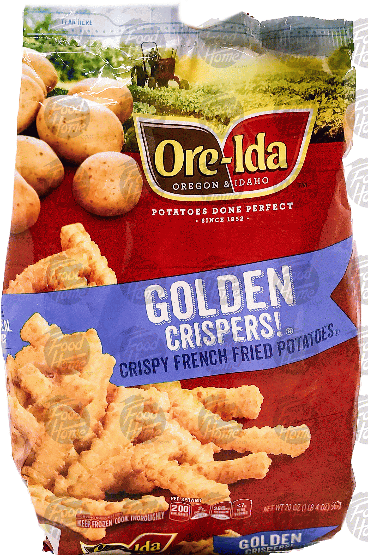 Ore-Ida Crispers! crispy, shaped potatoes Full-Size Picture